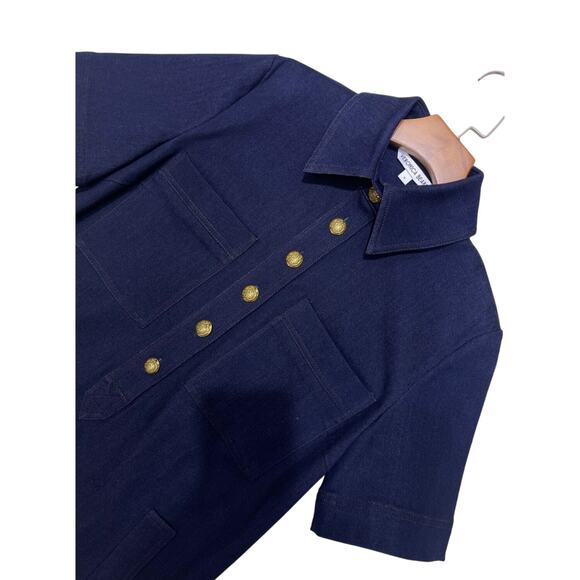 VERONICA BEARD Koulis Denim Dress US 10 - Picture 8 of 9